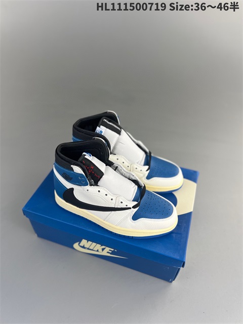men air jordan 1 shoes H 2023-10-26-260